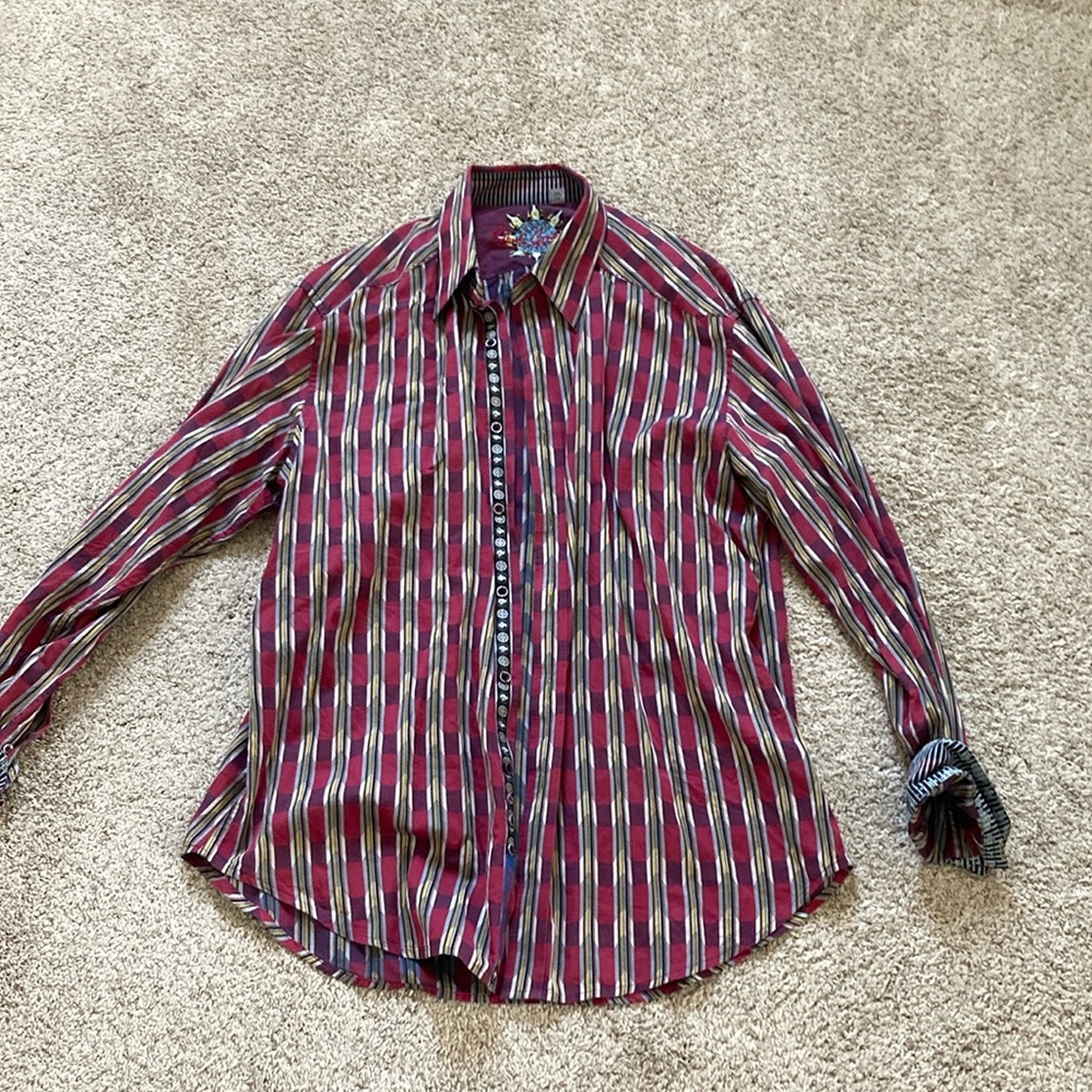 Multicolored Robert Graham shirt size large